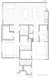 Lake Boone 2BR floor plan